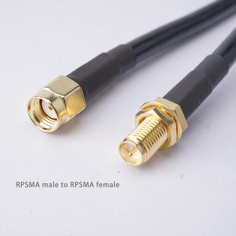 20CM To 30M RG58 Cable RP SMA Male to Female Connecttor Bulkhead WiFi 3G Antenna Extension Cord RG-58 50 Ohm Pigtail Jumper