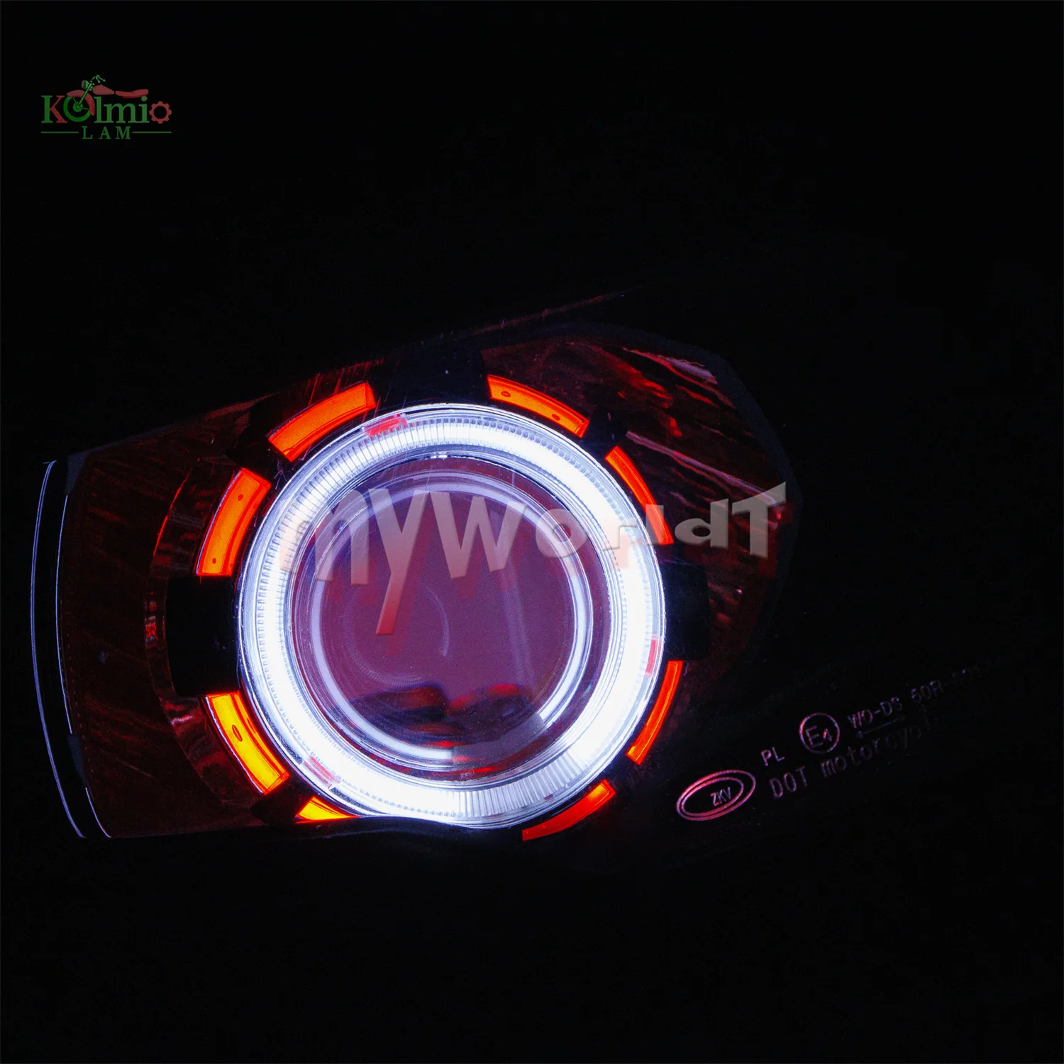 Fit For BMW S1000RR 2015 - 2018 Motorcycle Headlamp Angel Eyes HID Headlight Assembly S 1000 RR