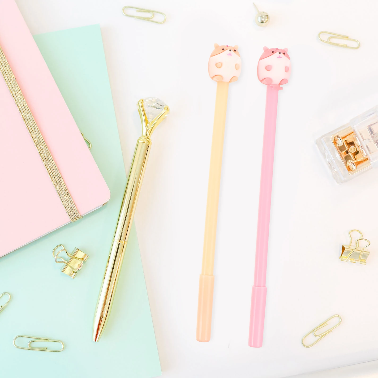 

Black Gel Pens Medium Point Student Stationery Portable Writing Transparent Plastic Sign Gels Long Lasting Office Use