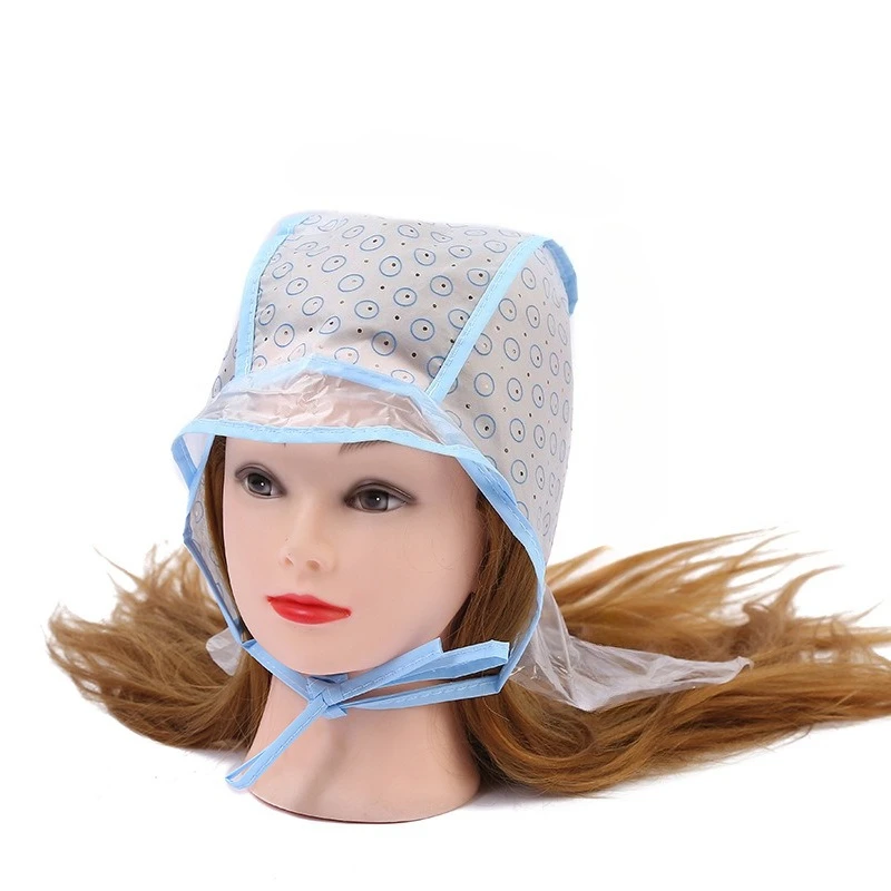 Hair Highlighting Cap Hair Dye Cap Disposable Highlight Dyed Hat with Plastic Hook Hairdressing Salon Accessories Coloring Tools