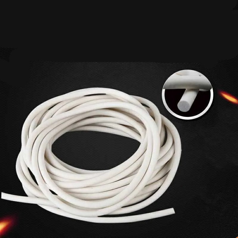 10 meters Silicone Rubber Foam Cord Diameter1 2 3 4 5 6 7 8mm Top Quality White Rubber Foam Rod Good Sealing Material