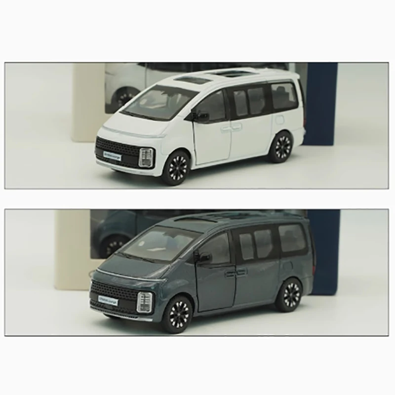 

Diecast 1:38 Scale STARIA Lounge Commercial Vehicle Alloy Car Model Finished Product Toy Static Model Collection Ornament