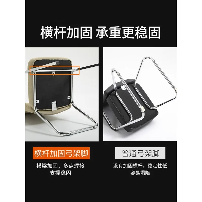 كرسي الكمبيوتر للمنزل والمكتب مريح للطلاب ومسند الظهر وكرسي بسيط للمؤتمرات