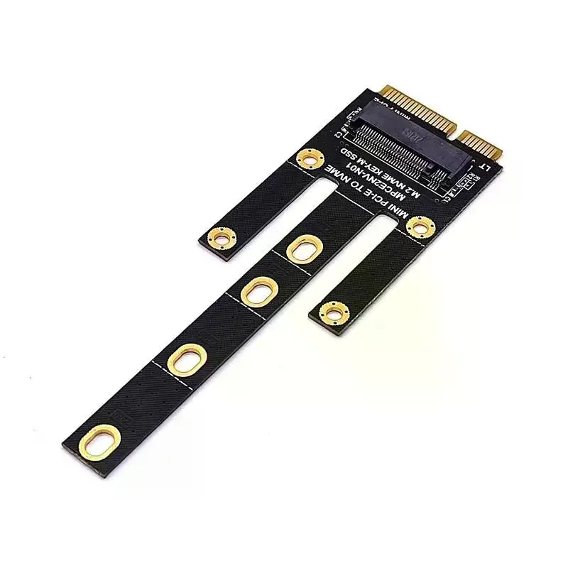 PCIE To NVME Adapter Mini PCIE To M2 MINI PCI-E To NVME Convert Card Riser Support 2230 2242 2260 2280 NVME PCIE M2 SSD Mini