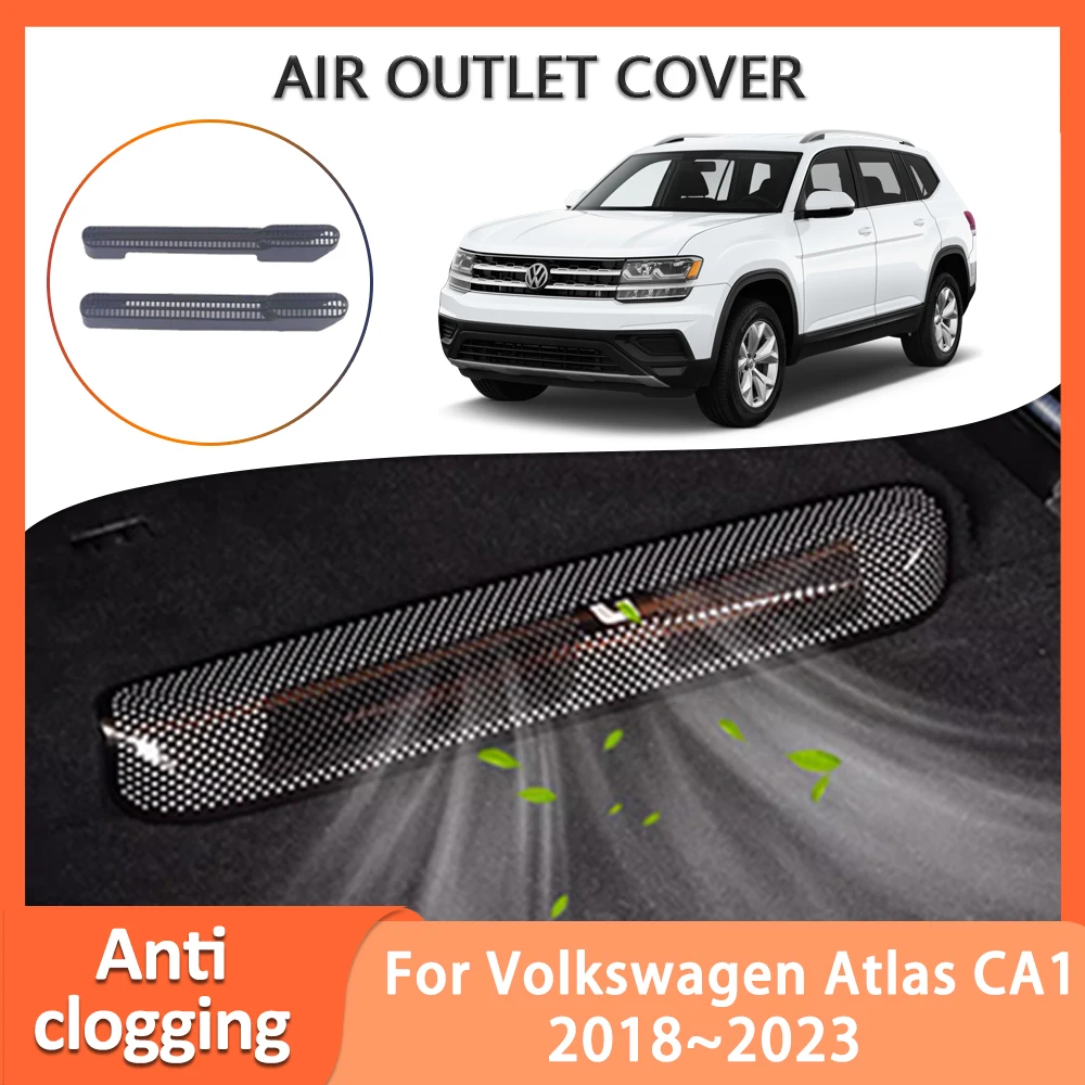 Air Outlet Cover For Volkswagen VW Atlas Teramont CA1 2019 2021 2022 2018~2023 Conditioner Vent Protection Car Auto Accessories