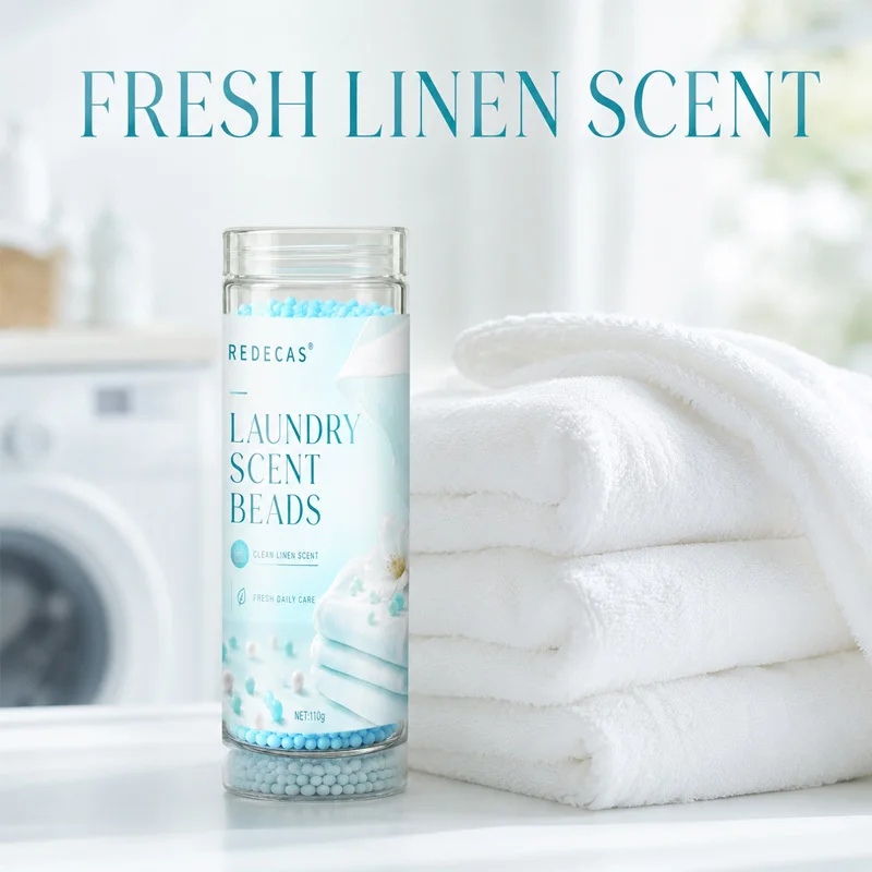 Fabric Scent Beads, Add While Washing, Eliminate Odors, Long‑Lasting Scent, Gentle & Fabric‑Safe, Machine‑Washable for Fabrics