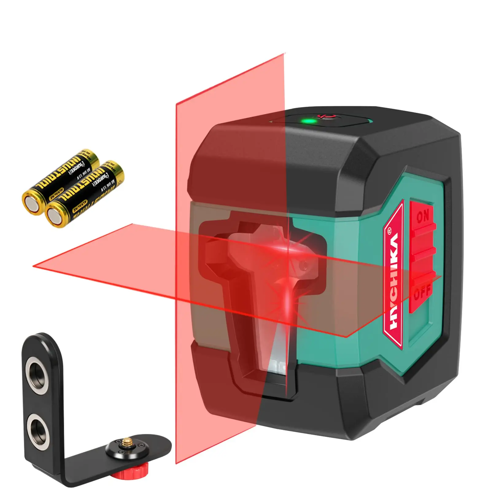 HYCHIAK Laser Level 50 Feet Cross Line Laser with Dual Modules Self Leveling Vertical and Horizontal Line Lasers