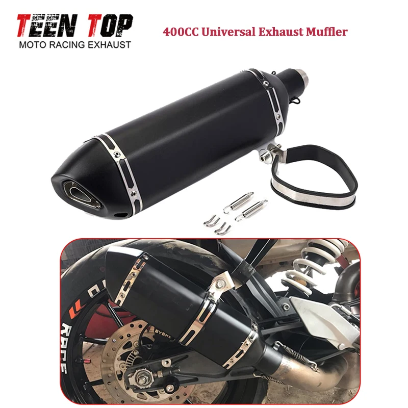 Tubo de Escape Universal para Motocicleta de 51 mm, BN302 TNT300 BJ300GS BJ300 Tornado 302R 252R, Silenciador de Escape de 51 mm, Silenciador para Moto