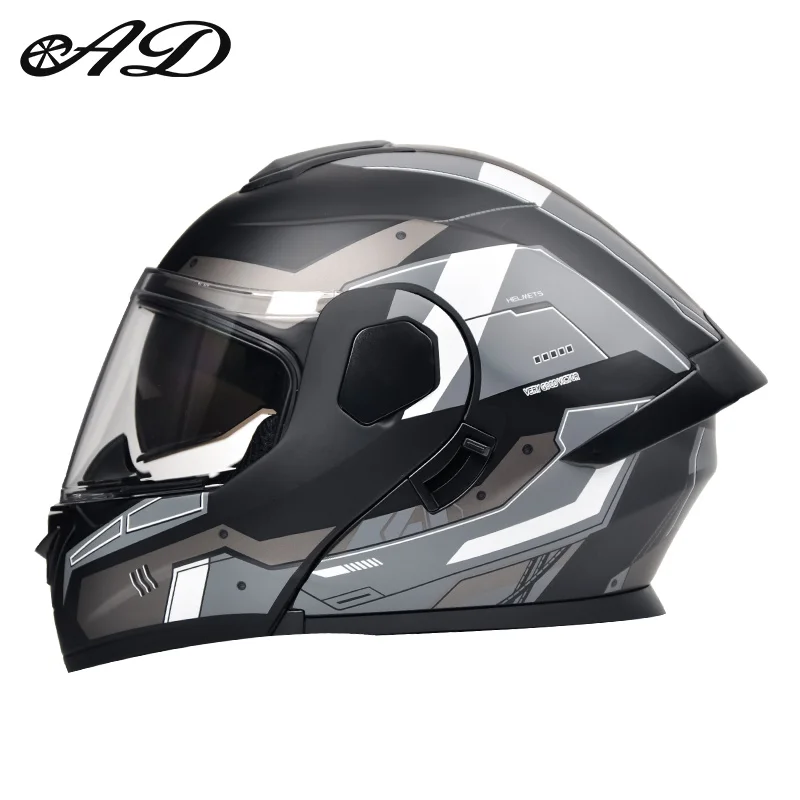 خوذة دراجة نارية مفتوحة الوجه - مراجعة Full Face Motorcycle Helmet With Bluetooth وسعره