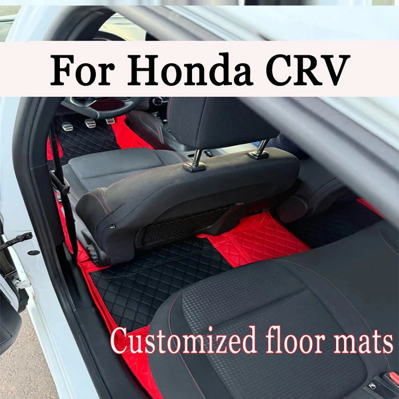 

Автомобильные коврики для Honda CRV 2007 2008 2009 2010 2011, пользовательские подушечки для ног, автомобильный ковер, аксессуары для интерьера