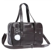 Mochila escolar japonesa para mujer, bolso de hombro para libros, bolso de uniforme, bolso para ordenador portátil, maletín de viaje, bolsos de mano de cómic Con, bolsos cruzados