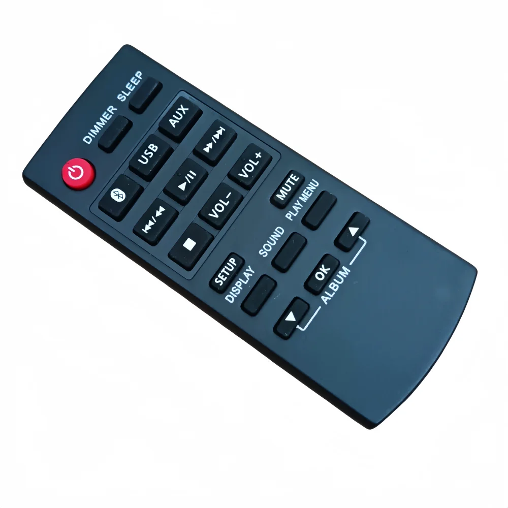 N2QAYB001000 Novo controle remoto adequado para sistema de áudio Panasonic SCBMAX3GNK SC-BMAX3GN-K SC-CMAX5 SC-CMAX5E-K SC-CMAX5PR-K