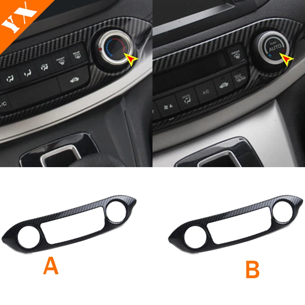 Carbon Look Trim Car Full Sets Interior Accessories Decoration Protector Sticker Cover For Honda CRV 2012 2013 2014 2015 2016