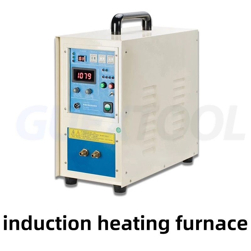 

15KW High Frequency Induction Heating Machine Electromagnetic Heater Quenching Annealing Forging Tool Metal Smelting Furnace