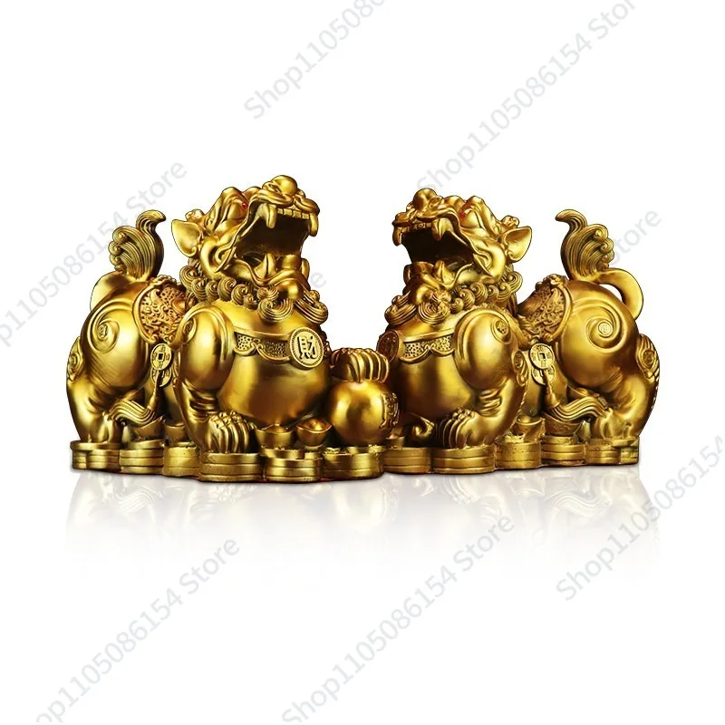 

Pure copper Pixiu ornament lucky living room decoration store home office handicraft gifts