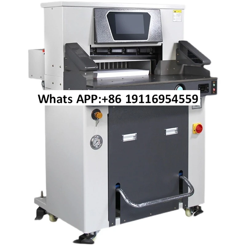 High-end automatic hydraulic program-controlled paper cutter frequency conversion YT530 fast printing heavy-duty cutting knife
