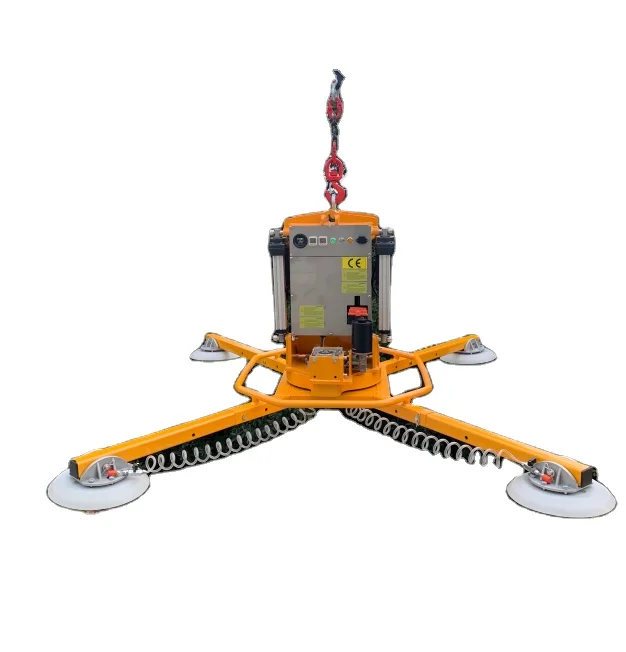 

400KG 1200kg Vacuum Lifting Equipment Glass Vacuum Suction Cups Glass Sucker Lifter