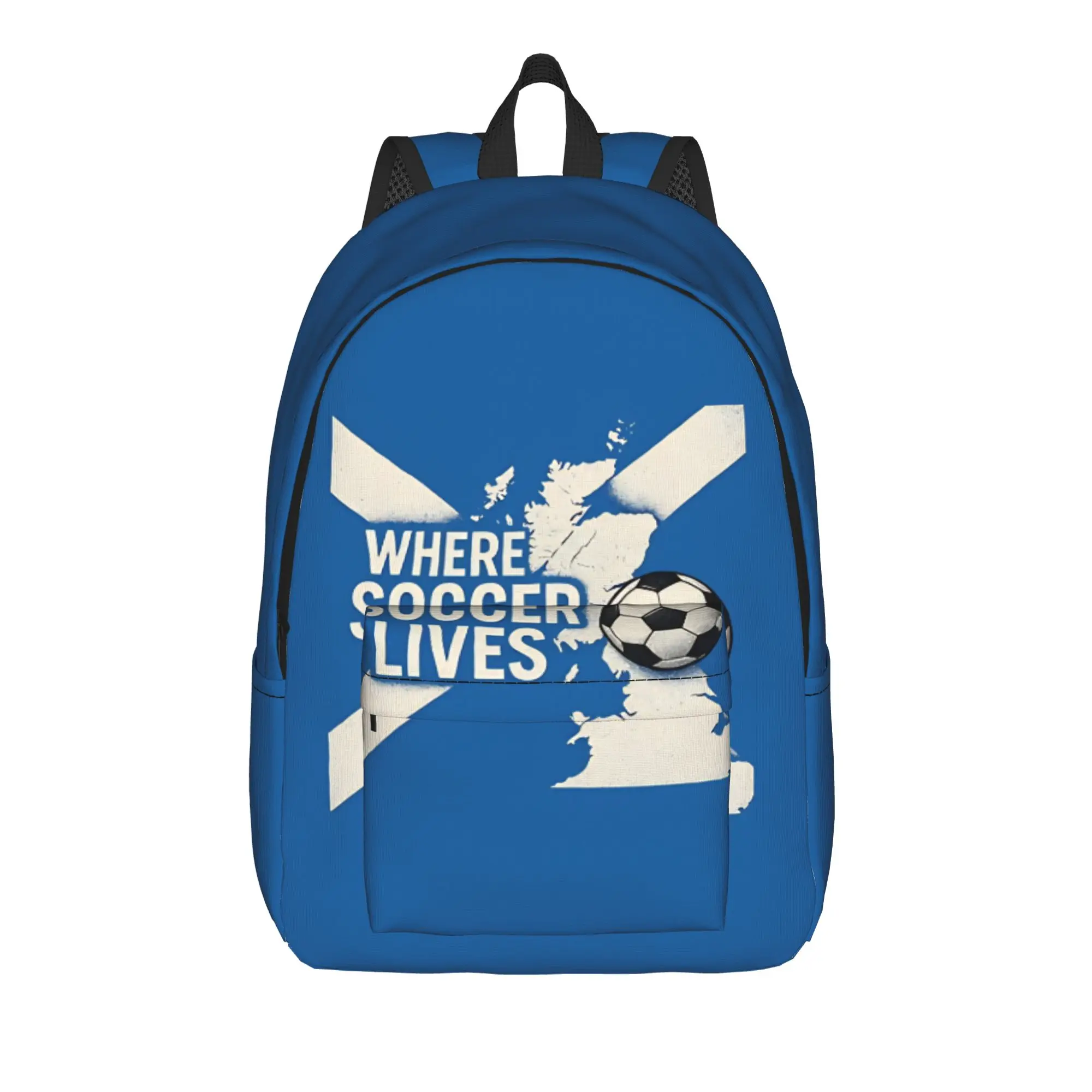 

Football Pride Handbag Back to school season Where Soccer Lives Scotland Lightweight Backpack