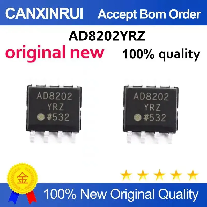 AD8202 AD8202YR AD8202YRZ SOP8 New Original Authentic Hot Sale Quality Assurance