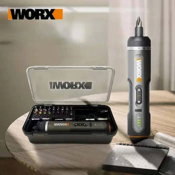 Worx 스마트 무선 전기 스크루 드라이버 세트, USB 충전식 핸들, 30 비트 세트, 전동 공구, WX242, 4V  Best5