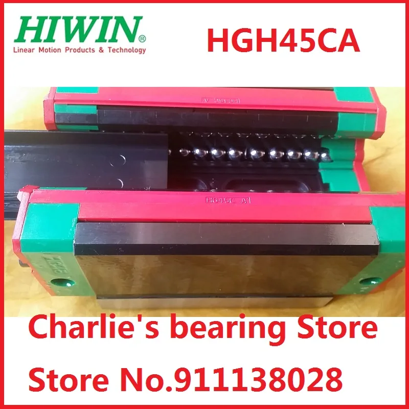1pc 100% brand new original genuine Hiwin brand linear guide block HGH45CA