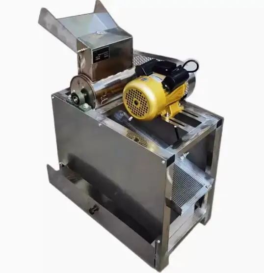 Automatic Stainless Steel Fresh Flower Pollen Separating Machine Copper Coil Motor 50kg/h Capacity 90% Cleaning Rate / Flower