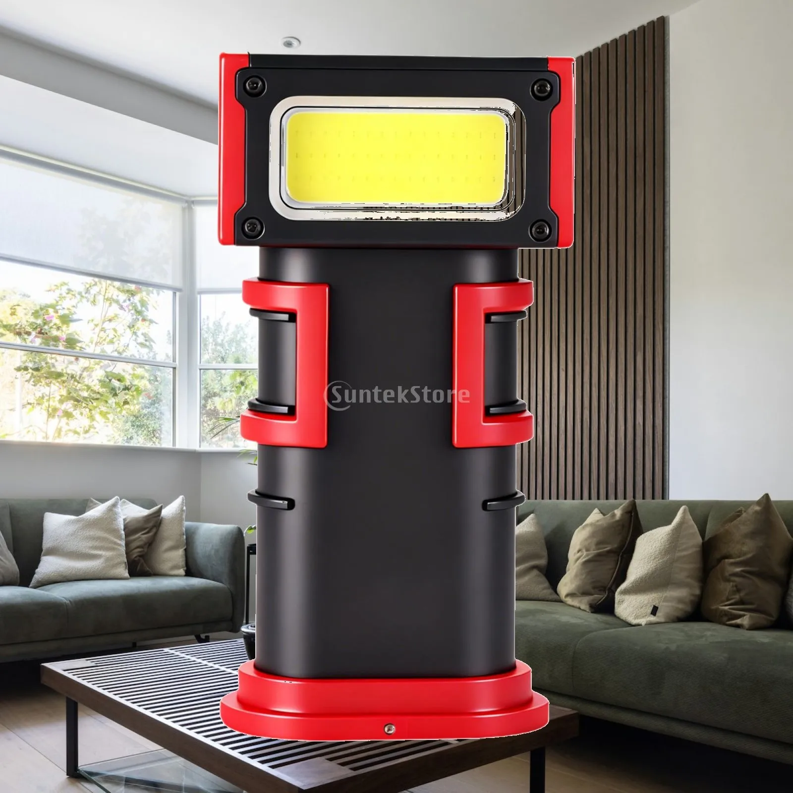 High Power LED Work Light Handheld Rechargeable Magnetic Flashlight Lamp for Emergency Situations