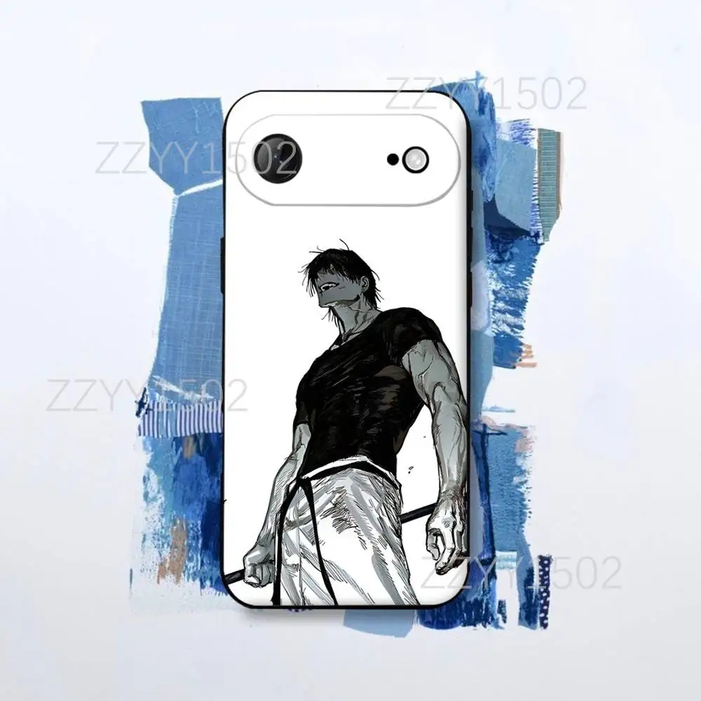Toji  Fushiguro Jujutsu Kaisen Phone Case For iPhone 17,16,15,14,13,12,Pro,Max,Plus,E,SE4,Air,Mini Black Funda Shell