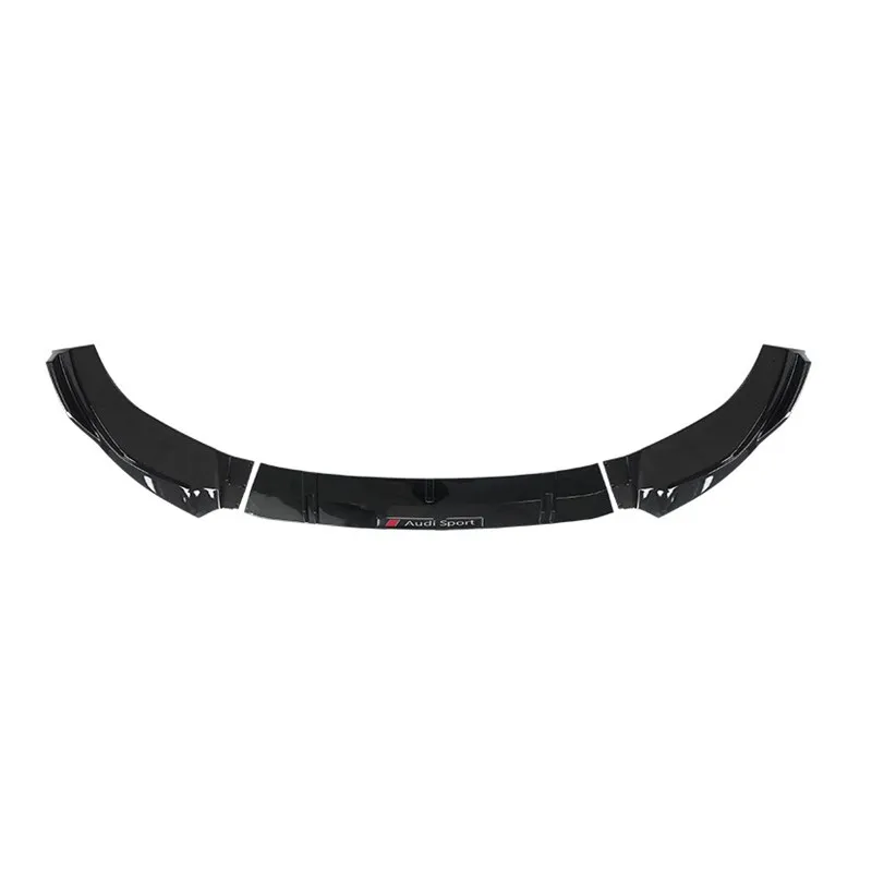 

Body Parts Front Bumper Lip For Audi A4 B9 2020 2021 2022 Facelift 3PCS Style ABS Material Front Splitter Spoiler Lip