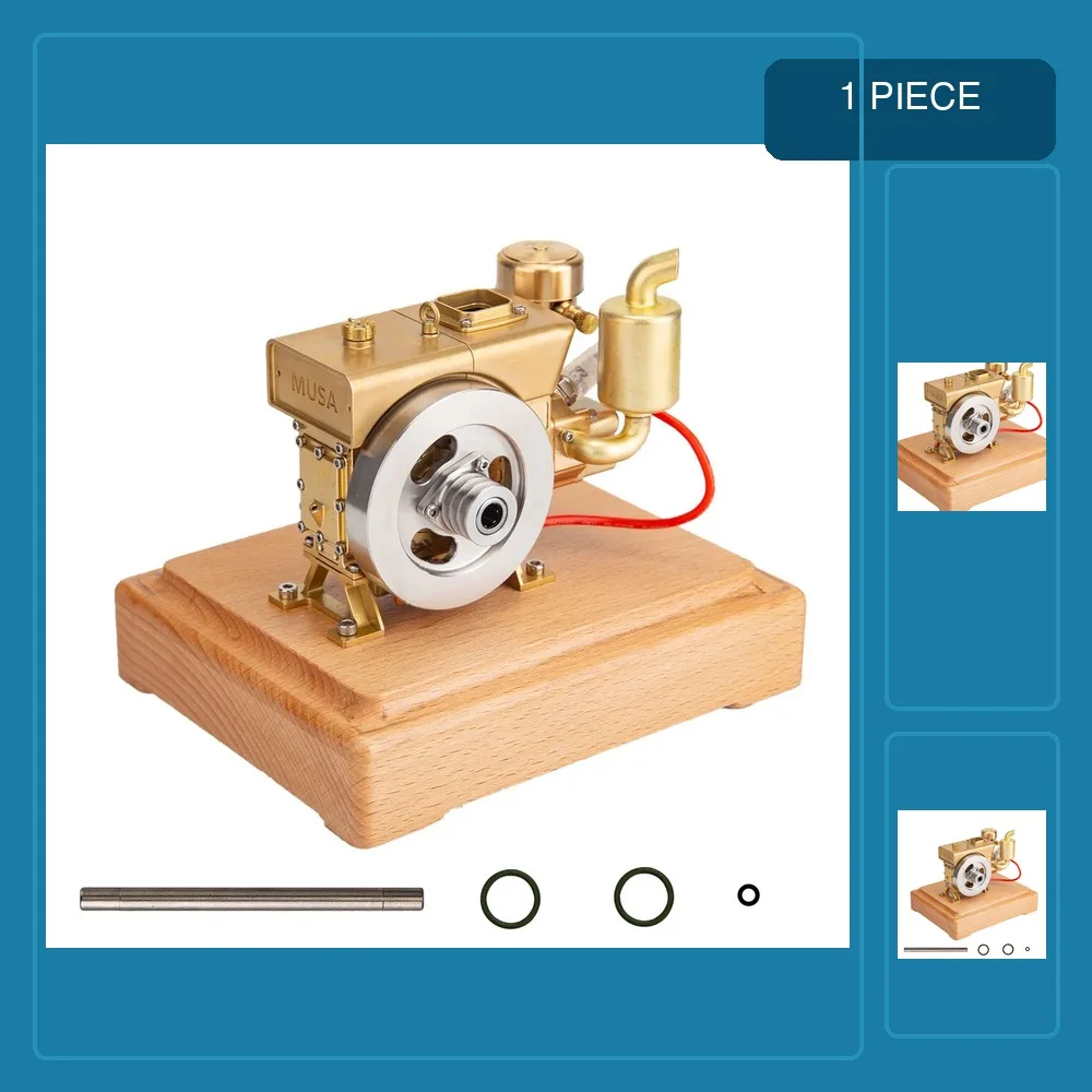 2.2cc Small Water Cooled Single Cylinder 4-Stroke Engine Internal Combustion Engine Toy Engine Fuel Engine -RTR Version