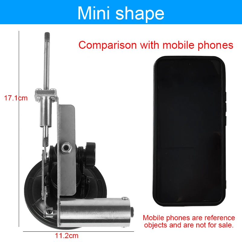 Mini attuatore lineare telescopico con corsa da 39 mm/45 mm 30-350 giri/min Motore portatile a ciclo alternativo con angolo di regolazione libero di grande spinta