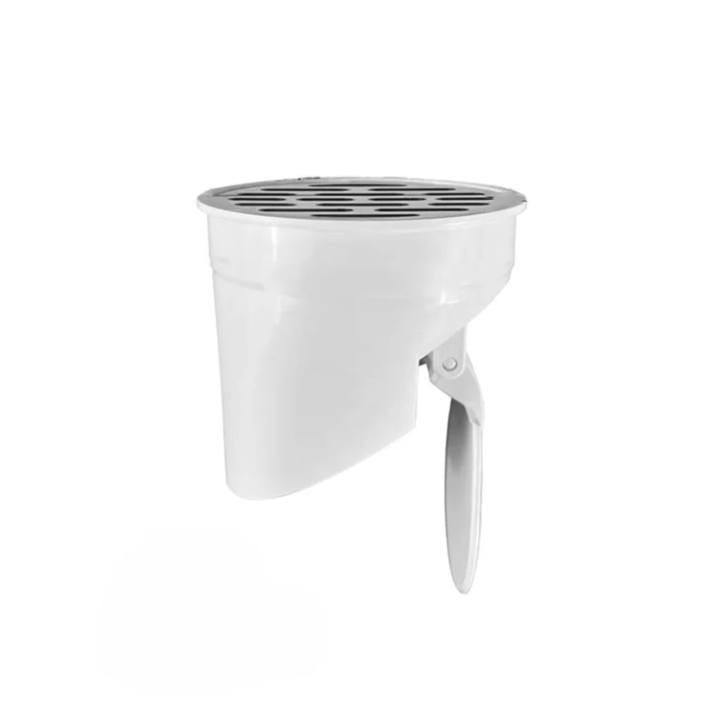 Plastic-Bodied Built-in Drain Pipe for Waste Pipes with Functional Seal to Mitigate Backflow Risk in Low-Pressure Drainage Zones