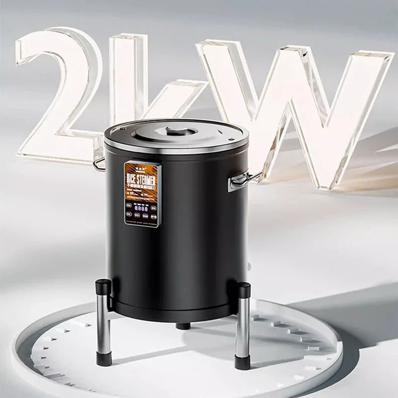 เครื่องนึ่งหม้อหุงข้าวไฟฟ้าอัจฉริยะเครื่อง45L ไฟฟ้าขนาดใหญ่สำหรับใช้ในเชิงพาณิชย์เครื่องนึ่งข้าวตู้ไม้ข้าว