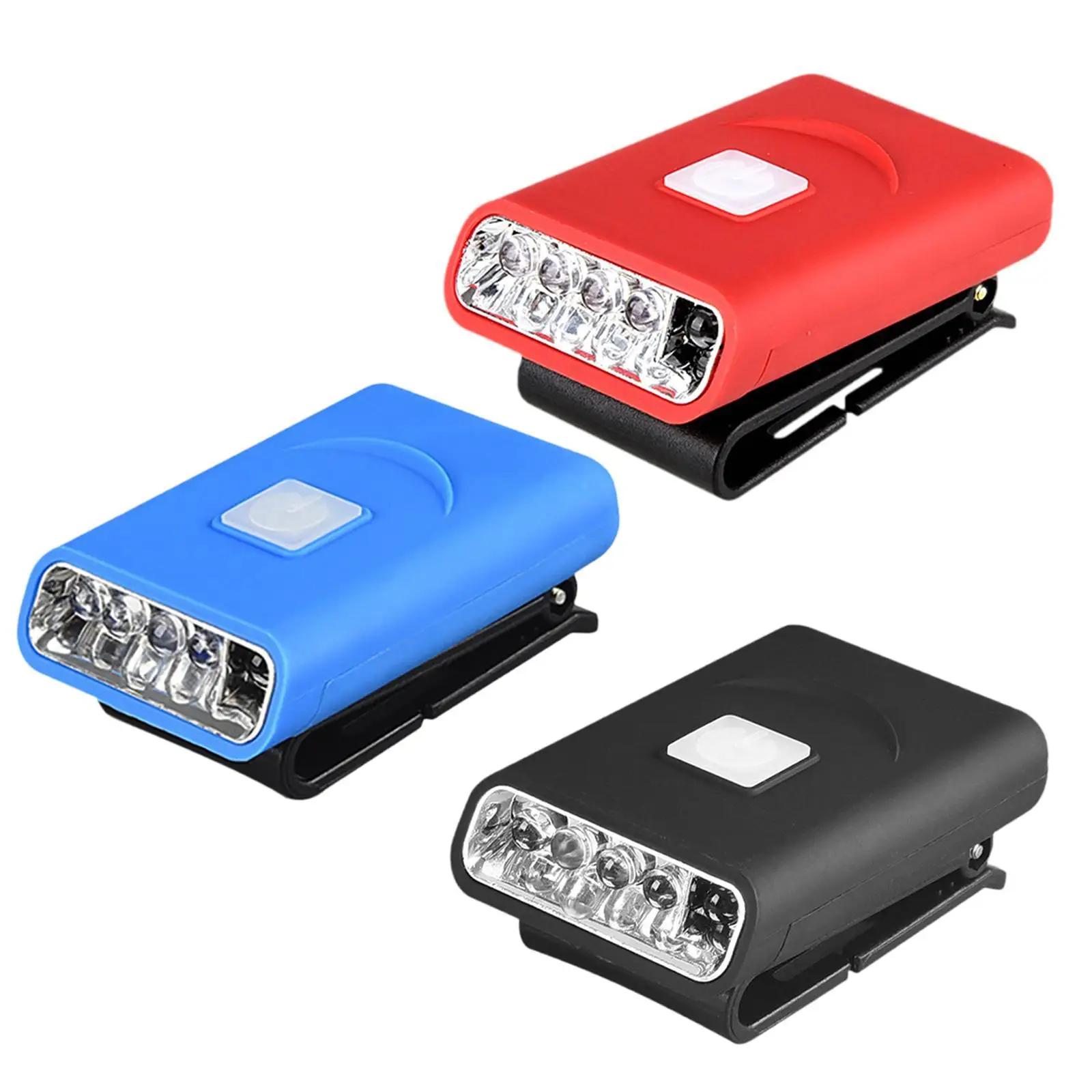 

Clip on Hat Light, Fishing Headlight Flashlight, USB Rechargeable Torch,70°