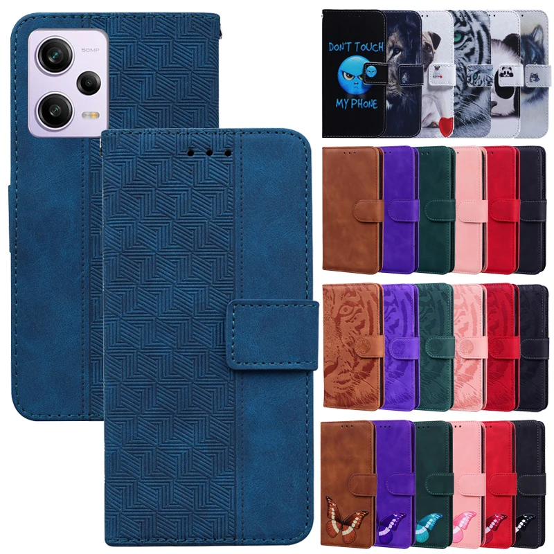 

Note12 Pro Leather Case For Redmi Note 12 Pro 4G Magnetic Flip Wallet Case Cover For Xiaomi Redmi 12 Note12 Pro 5G Etui Coque