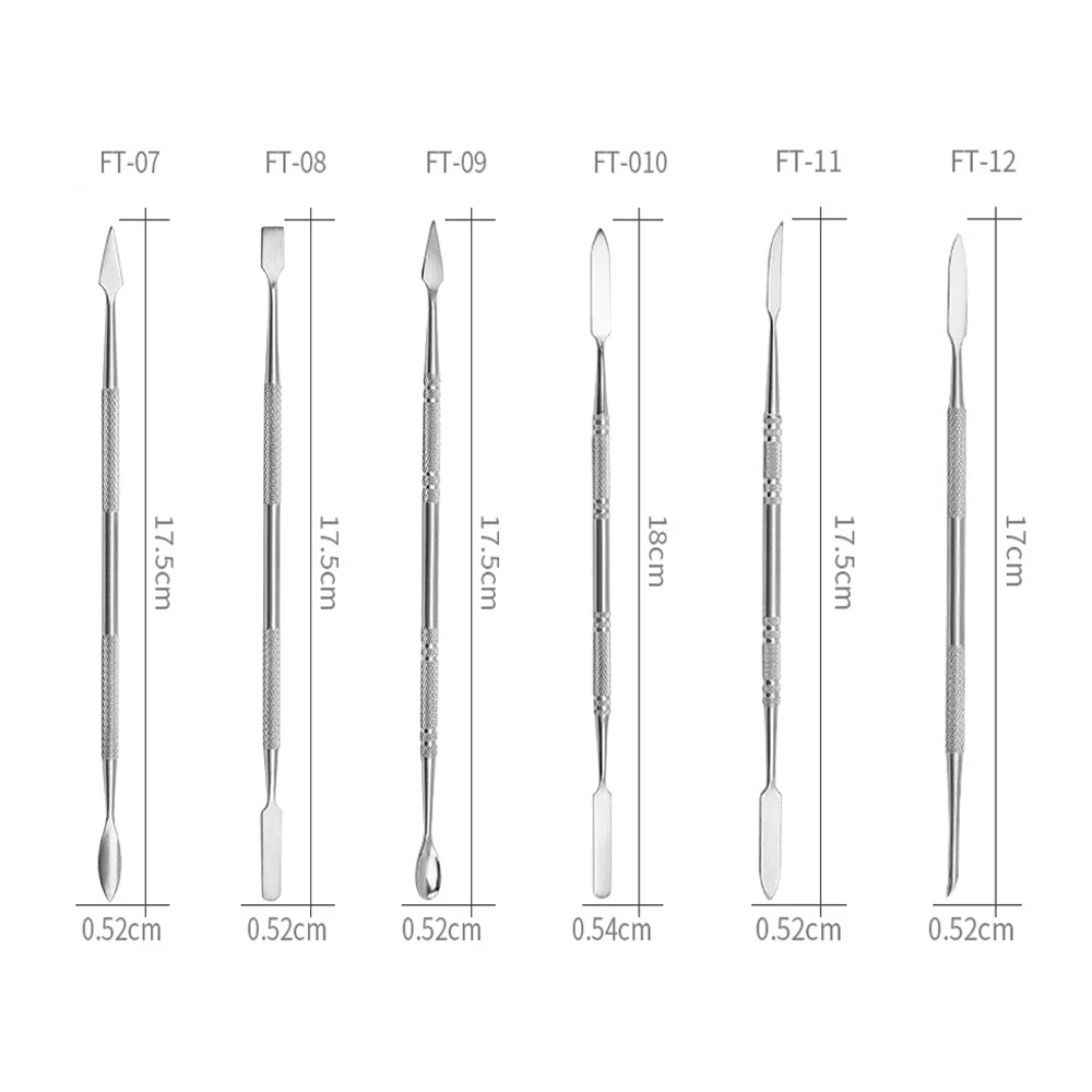 Spatule Dentaire en Ciment, Couteau Assad, Sculpture d\'Alginate de Marijuana, Outils de Dentiste de Laboratoire à Double Extrémité, Premium