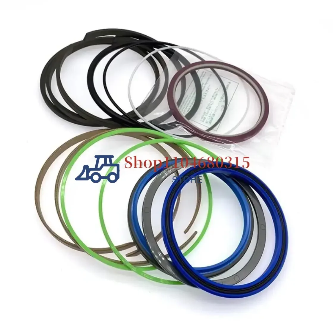 

Excavator Seal Kits Hydraulic Cylinder Broom Breaker Seal Kit for Compatible with CAT320