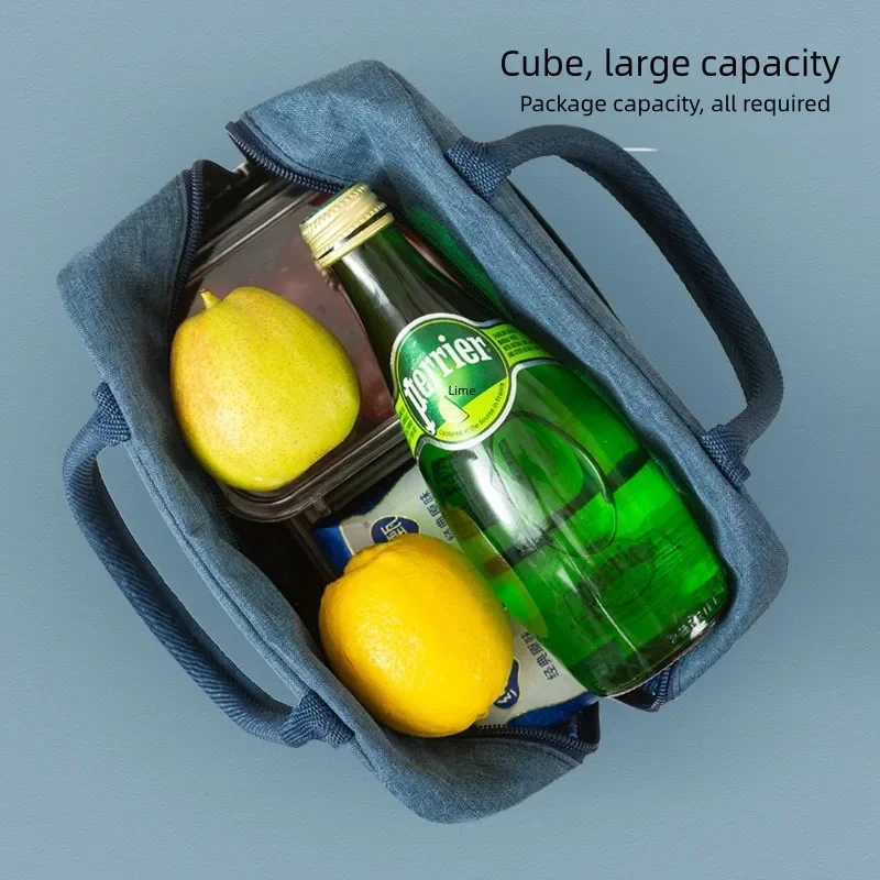 2024 Insulated Lunch Bag Insulation Bento Pack Aluminum Foil Rice Bag Meal Pack Ice Pack Student Bento Lunch Handbag Insulation