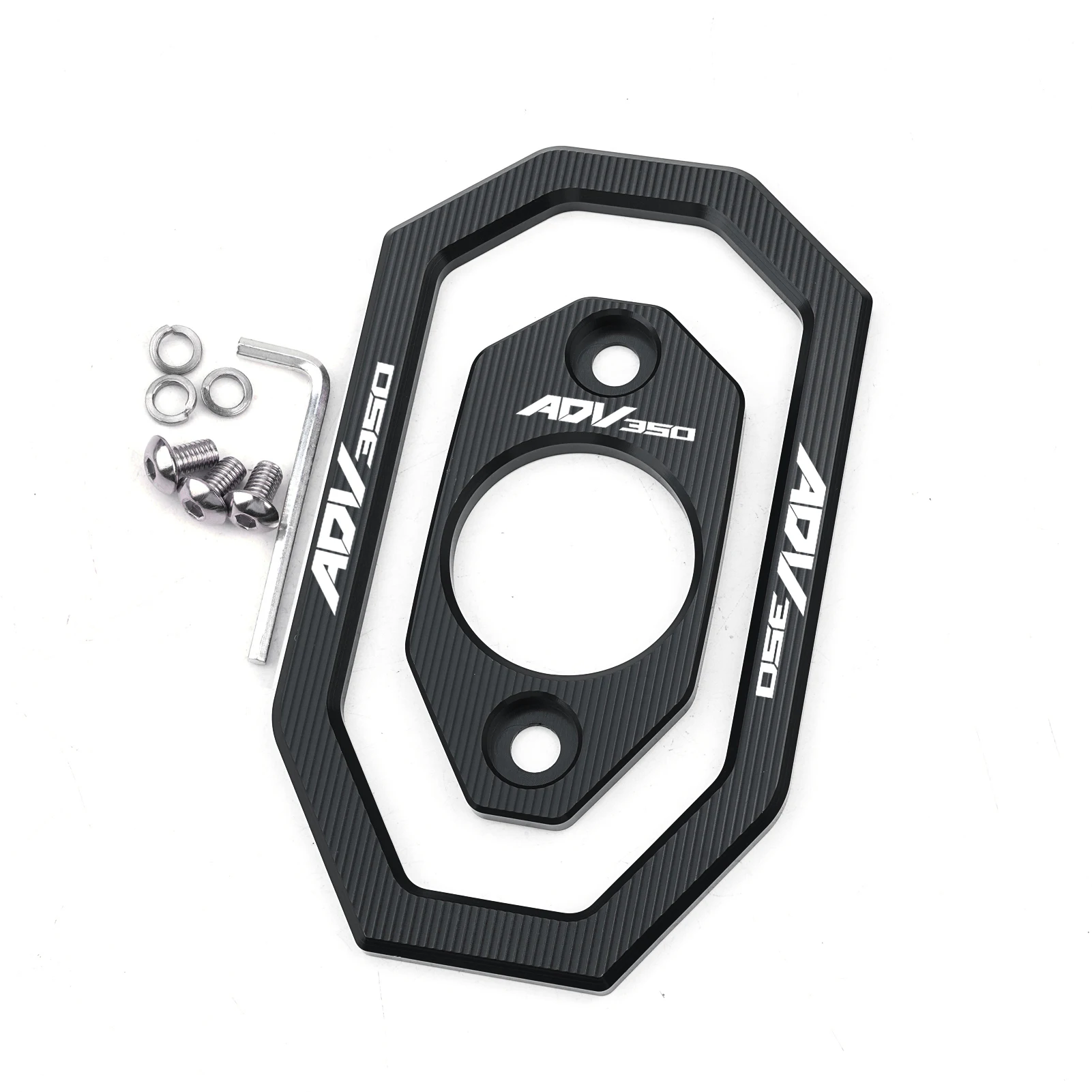 لهوندا ADV 350 ADV350 2026 2025 2021-2024 CNC الألومنيوم دراجة نارية العادم الأنابيب الذيل غطاء للحماية الزخرفية الملحقات #5