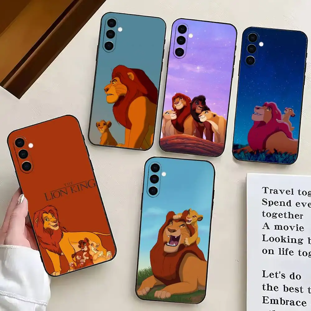 

The L-Lion LK K-King Phone Case For Samsung Galaxy A73,A72,A71,A70,A53,A52,A51,Others Soft Black Cover