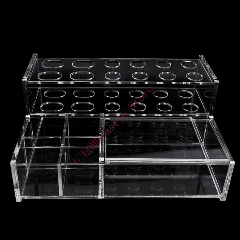 63HF Dental Resin Composite Applicator Dispenser Holder for Composite Syringes Accessories Resin Placement Rack