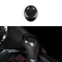 Car Gear Shift Knob Sticker ABS Carbon Fiber Decal Interior Trim Cover for Chevrolet Camaro 2016 - 2024 Accessories