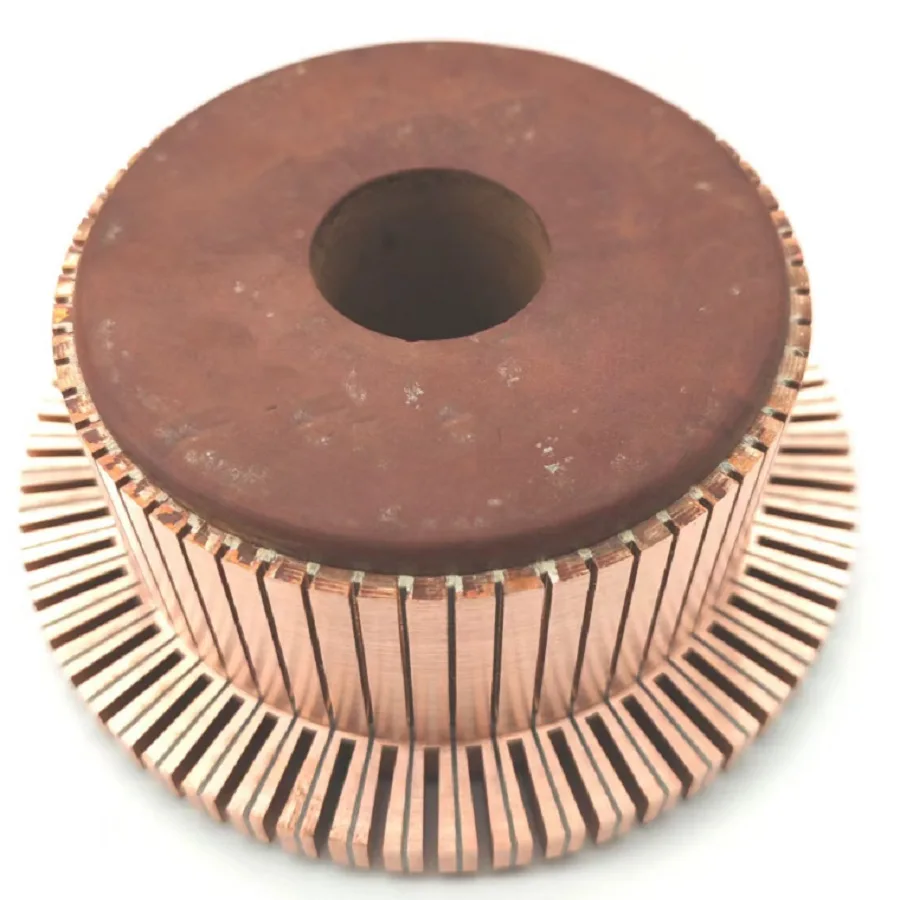 BHY-2298-57 80.3x25x39.5(46.3)mm 57P Electric Motor Commutator Tool Part Accessories
