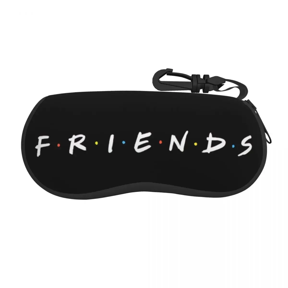 Custom Friends Funny Quote Shell Glasses Case Unisex Fashion TV Show Eyeglasses Case Sunglasses Protector Box