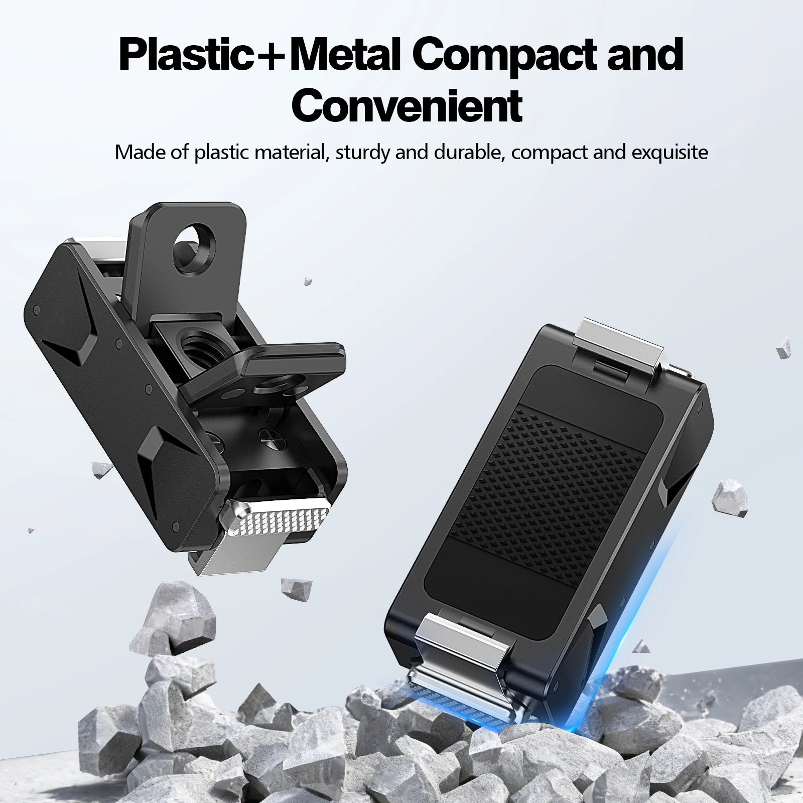 Für DJI Action 6 Magnetischer Adapter, faltbare Schnellwechselplatte, 1/4 Gewinde, Universalanschluss für DJI OSMO Nano Action 6 Zubehör – Detail 8