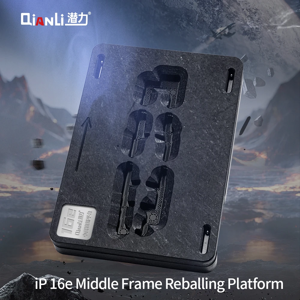 QianLi Middle Frame Reballing Platform Motherboard Fixture BGA Reballing Stencil for iPhone 14 Plus 15 16 17 Pro Max
