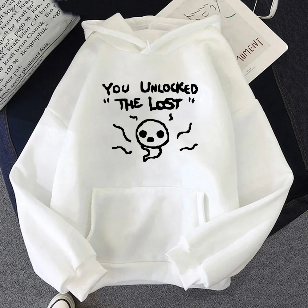 The Binding of Isaac Autumn Winter Hoodies Women Sweatshirt Letter Print  Women Hoodies Sweatshirt Harajuku Streetwear Clothes