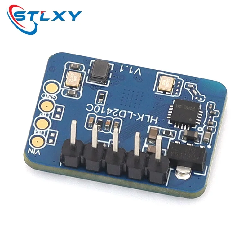 1pcs The 24G Sensor Radar LD2410C Radar Module Is Square-packaged And Equipped With An Intelligent Sensor And Bluetooth 5V