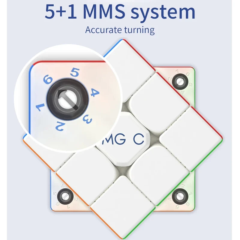 YJ YongJun MGC EVO 3×3×3 Magnetyczna kostka 3x3 Profesjonalne kostki 3x3x3 Speed Puzzle Zabawki dla dzieci 3×3 Speedcube Magico Cubo