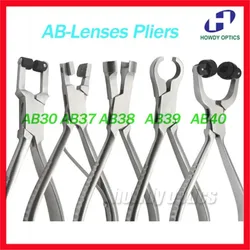 High Quality Glasses Lenses Pliers Lens Block Plier AB30 AB37 AB38 AB39 AB40
